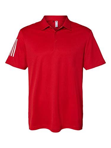 T-shirt de sport adidas Floating 3-Stripes rouge A480 taille XL pour homme