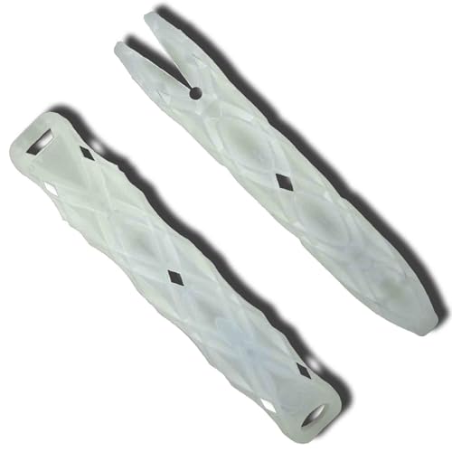 UltraPoi Helix Case Soft Protective Silicone Ultralight Glowstick Case (Pair (2))- LED Poi | Raves and Concerts