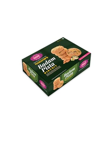 KARACHI BAKERY BISCUITS BADAM PISTA 400GM X20PCS