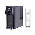Waterdrop WD-A1 Countertop Reverse Osmosis System with WD-A1-RO Filter, NSF/ANSI 58 Standard, Bottleless Water Cooler, 6 Temperature Settings Hot Cold & Room Water Dispenser, Bundle