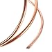 GETAJGHSD Copper Tubing 5mm Od X 4mm Id Soft Coil 1m Roll Pure Copper Tube for Refrigeration Hvac System and DIY Industrial Use