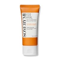 SOME BY MI V10 Hyal Air Fit Sunscreen SPF 50 – 1.69oz, 50ml – Korean Centella Sunscreen for Face with UV Protection – Non-Greasy, No White Cast, No Eye Irritation for Sensitive Skin – Korean Skin Care