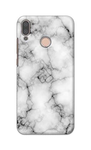 Image of Light White Marble Texture Natural Pattern Hard Back Case Cover for Huawei P20 Lite /Huawei Nova 3e, ANE-LX1, ANE-LX2, ANE-LX3 Back Cover -(J5) VNS2230