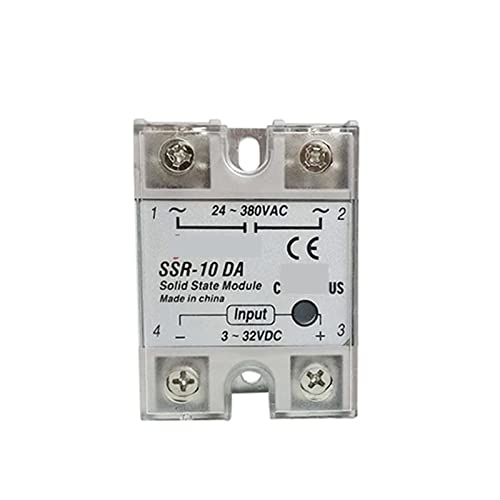 Relais SSR 40DA coque blanche DC AC pour réguler la température d'un four
