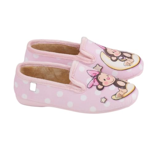 javer 3-77 - Zapatilla Cerrada NIÑA Niñas Color: Rosa Talla: 32