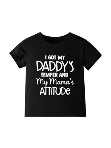 SOLY HUX Girl's Letter Print Graphic Tees Short Sleeve Crew Neck T Shirt Summer Tops Streetwear3