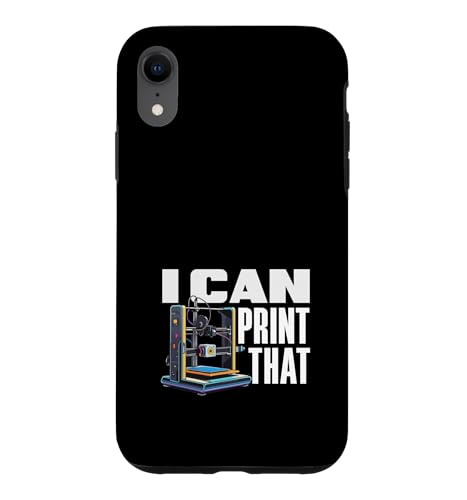 I Can Print That Funny 3D�v�����^�[���[�J�[���D�� �X�}�z�P�[�X iPhone XR �p