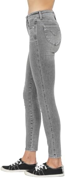 Judy Blue Mid Rise Tummy Control Shield Pocket Skinny Jeans 88862 - Image 3