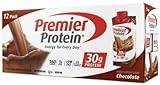 Harrissen Select Premier Protein Chocolate Shake – High Protein Ready to Drink Milkshake – 30g Protein Low Sugar – Smooth Chocolate Flavour – 12 x 325ml Pack