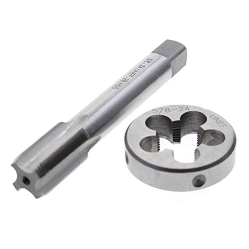 Autokay New Hss 5/8"-24 Unef Right Hand Thread Tap And Die Set (5/8X24) Rh #TOP4