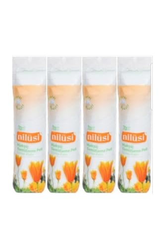 Makyaj Temizleme Pedi, Disk Pamuk 70'li X 3 Paket