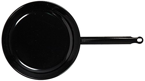 Vaello - Sarten La Valenciana Esmaltada Honda 28 Cm En Oferta La Valenciana Paellera, Negro, 28 Cm