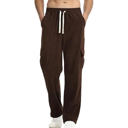 Pants for Man Fall Summer Cargo Track Gym Jogger Straight Leg Basic Long Leg Pants Man 2025 Y2K