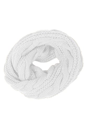 Infinity Scarf for Women Winter Chunky Knitted Scarves Warm Circle Cable Loop4