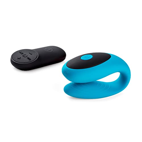 G-spot & amp; Vibrateur clitoridateur E12 - bleu