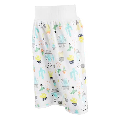 Toddmomy Infant Tutu Skirt Reusable Diaper Skirt for Baby Cotton Training Pants Assorted Color