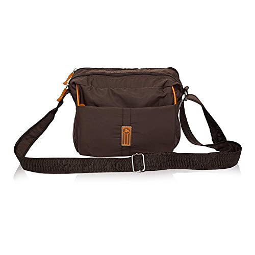 MPK Perfect Best Birthday Gift for Boy/Gift for Girl/Unisex Sling Bag/CrossBody Bag/One-Shoulder Messenger Bag Chest Bag For Men&Women/SlimBag for Office,Cash,Business Collection,Travelling Brown 1pc