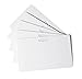 Produktbild Durable 891602 Plastikkarten Duracard mit Ausstanzung, 100 Stück weiß