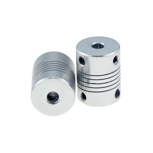 Acoplamiento flexible de motor CNC D19L25 de 8x8mm para impresoras 3D 4