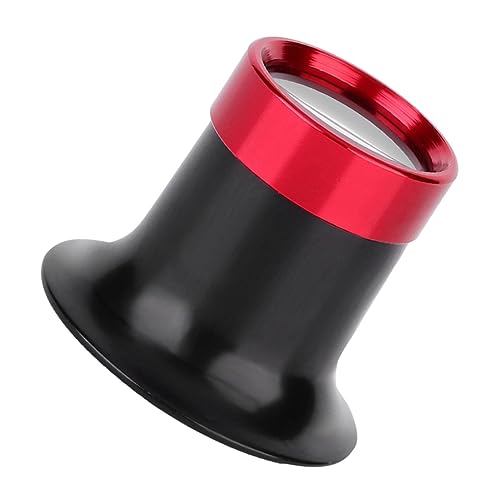 STOBOK 10x Magnifying Glass for Watch Repair Jewelry Loupe Fine Detail Inspection Portable Clear Vision