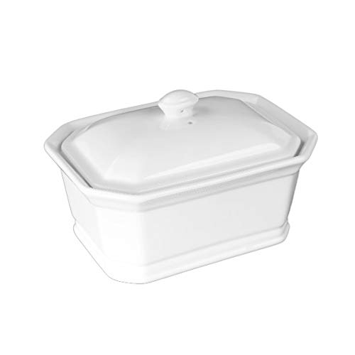 Holst Porzellan TS 070 Zierdose, weiß, 17 x 12.5 x 10.5 cm