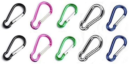 Rohans Carabiner Carabina Clip Snap Hook Clip Small Keyring Camping Sports Karabiner Coloured