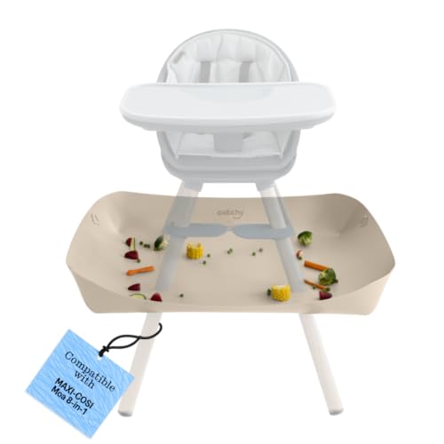 CATCHY - Food Catcher - Compatible with Maxi-COSI Moa 8-in-1 High Chair + 12 Other High Chairs - Highchair Sold Separately - Baby &amp; Toddler Food &amp; Mess Catcher - Under High Chair Accessory