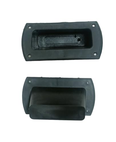 Tia Speaker Box Making Accessories for Subwoofer and Speaker Home and Car Audio System (Speaker Grasp Pocket Style Plastic Handle-2Pcs)