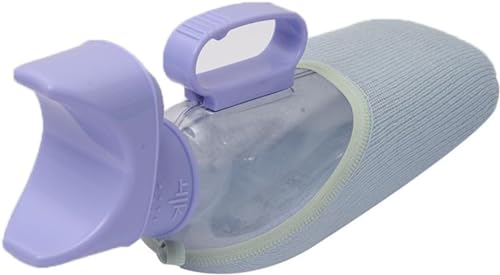Cutdred 男性モデル約1000ml しびん 尿瓶・採尿器 携帯トイレ 尿量観察 漏れ防止 防臭カバー付き 清潔簡単 軽量 キャンプ 旅行 介護 長時間運転用 排尿ボトル 男性用尿瓶 尿器 尿瓶 採尿器ト 介護尿器 夜間の排尿 病院 ラベル カー 緊急