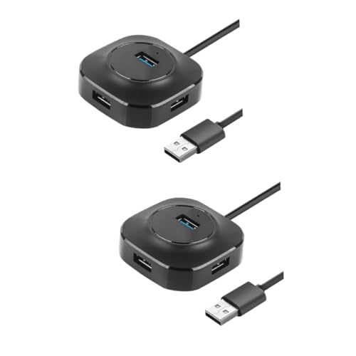2pezzi Hub Porte Compatto e Per Laptop Smartphone e Tablet Trasferimento Dati Mbps Design Portatile Per Uso Quotidiano leggero usb