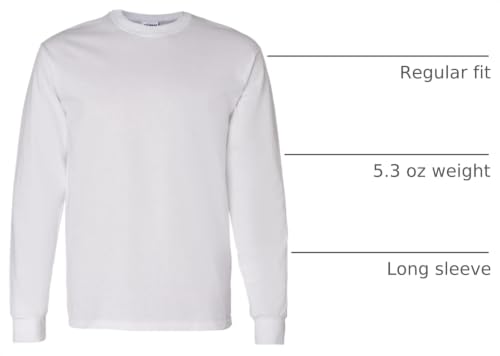 Image of Gildan Adult Heavy Cotton 5.3 oz. Long-Sleeve T-Shirt