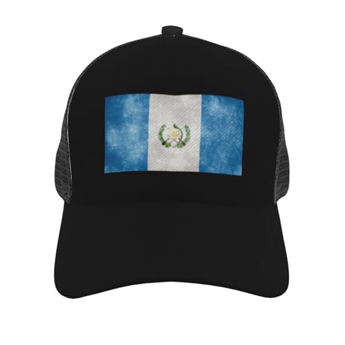 Flag of Guatemala Mesh Baseball Cap - Classic Adjustable Peaked Cap, Trucker Hat for Men and Women2