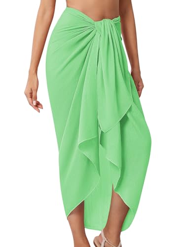 Image of QIANXIZHAN Women's Swimsuit Cover Up,Beach Sarong Wrap Bottom Coverup