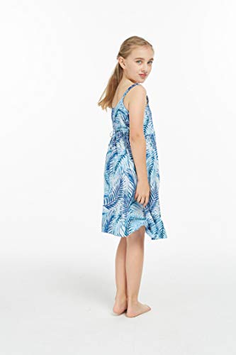 Image of Hawaii Hangover Family Matching Hawaiian Clothes, Simply Blue Leaves | Family matching Hawaiian outfits, Simply Blue Leaves, lightweight rayon, machine washable, tropical leaf print, luaus