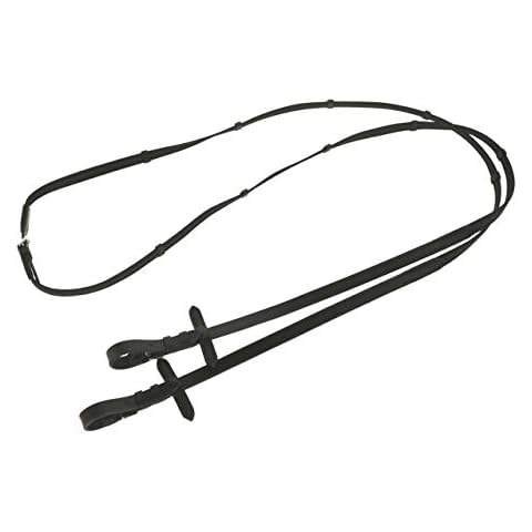 Kerbl 3222117 Antislip Gummizügel schwarz, Full, 15 mm Cover