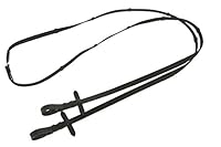 Kerbl 3222117 Antislip Gummizügel schwarz, Full, 15 mm