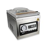 ATMOVAC DIABLO 10 Chamber Vacuum Sealer Machine – Commercial-Grade Stainless Steel, 10” Seal Bar, 8m³/h Pump, Marinating Function – Ideal for Sous Vide, Food Storage & Meal Prep