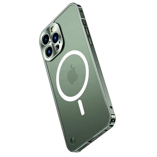 Coque iPhone 15 Pro Max MagSafe en aluminium avec protection objectif photo