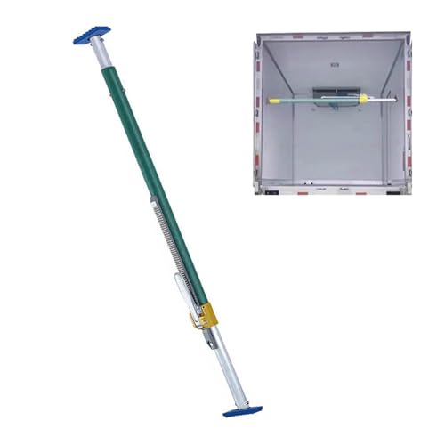Verstellbare, rutschfeste Laderaumsicherung mit Ratschenmechanismus, extra Dicke Ladungssicherung für Kastenwagen, Tragkraft: 500 kg, Länge: 2–2,4 m