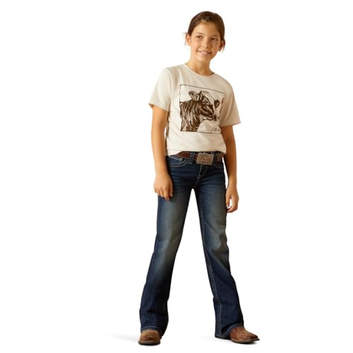 Image of Ariat Girls' Ariat Cow Cover T-Shirt
