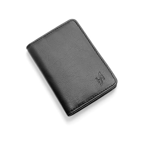 STARHIDE Ultra Slim RFID Leather Cardholder Cover