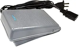 HQRP Foot Controller for Singer 8280, 8510, 14t968dc, 2 & 5 Stitch Pattern, 995d2, 996d2, Quantum Decor, E99670, 384.18024000 Sewing Machine Pedal Power Cord + Hqrp Coaster