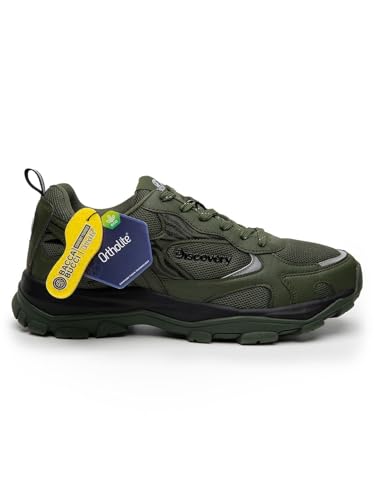 Image of Bacca Bucci x Discovery Trek 0.1 Men's Trekking & Trail Hiking Shoes | All-Terrain Outdoor Sneakers with Ortholite Eco Insole & Chunky Grip Sole