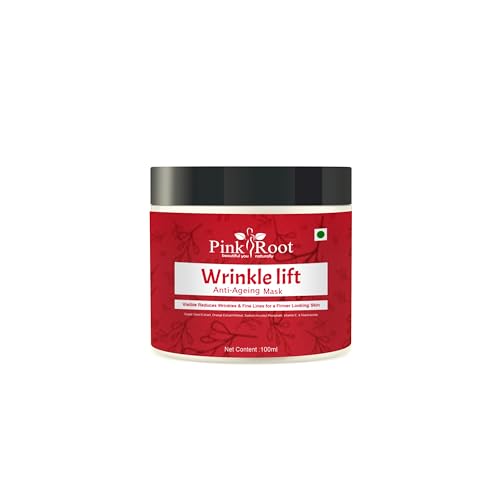 Image of Pink Root Wrinkle Lift Face Mask 100ml, Reduces Fine Lines & Wrinkles, Intensely Boosts Radiance, nourishes & lifts skin