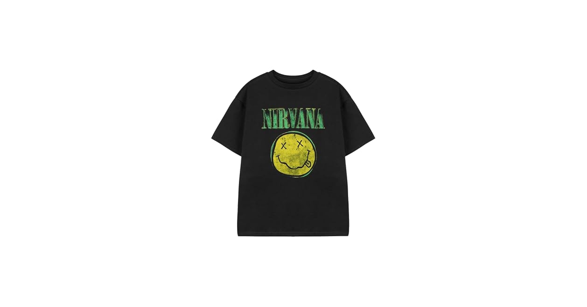 Amazon.com: Nirvana Kids Black Short-Sleeved T-Shirt