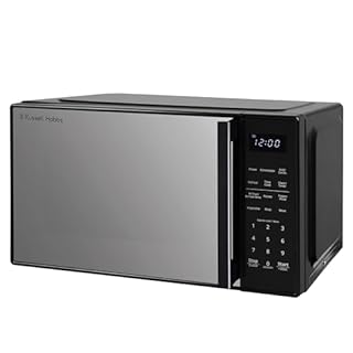 Russell Hobbs 4 in 1 Digital Combination Microwave 23 Litre 900W with Air Fryer Function, Touch Control, 10 Power Levels, Defrost & Reheat Function, 99 Min Timer in Black, RHMTAF2302B