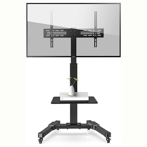 Soporte móvil para TV con ruedas, ajustable para pantallas 37-70" miniatura 1