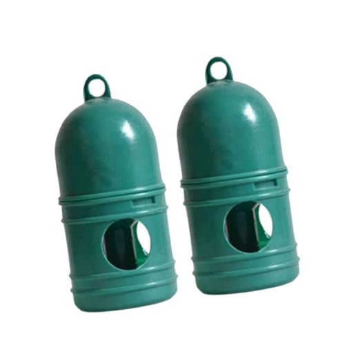 Generic 2 Pieces Bird Water Drinker, Pigeon Water Dispenser 1L, Dove Drinker, Pet Water Pot Container for Parrot, Quail, Duck