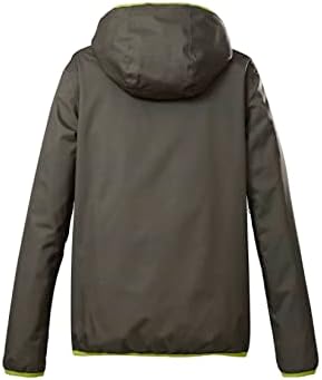 Chaqueta Impermeable Killtec Kos 226 Para Niños - Plegable, Con Capucha, Resistente Al Viento, Sin PFC