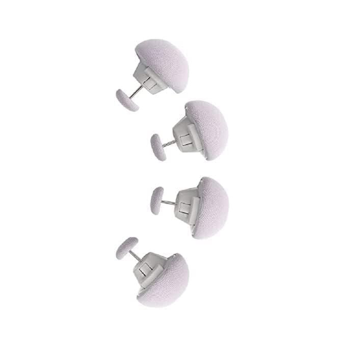 Quilt Fixing Clips Double-Sided Mushroom Cover Pins Anti-Slip Comforter Clips,Long & Short Nails for Duvet Covers, Cushions, Sheets, Curtains Bedroom Duvet Cover Holder (Grey, Pack of 4)-picture-23